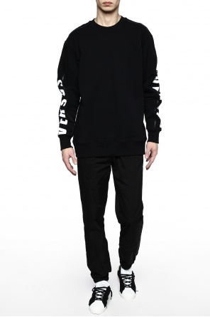 Trousers with logo band, zdjęcie 2 Trousers with logo band od Versace Versus